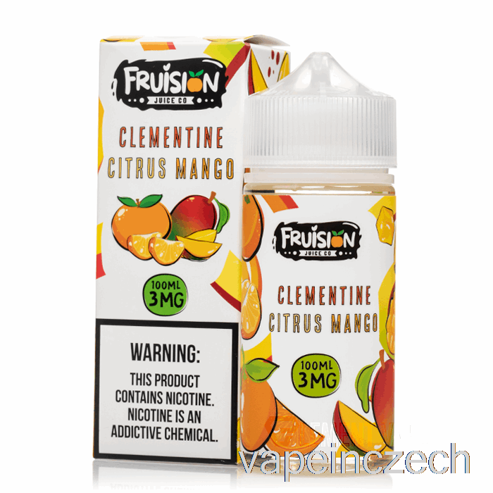 Clementine Citrus Mango - Fruision Juice Co - 100 Ml 3mg Vape Per
